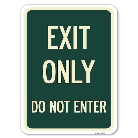 Signmission Safety Sign, 18 in Height, Aluminum, 24554 A-1824-24554